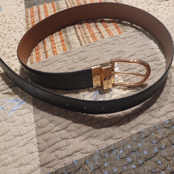 Michael Kors woman leather black belt - Picture 3 of 7